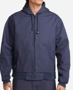 Men's Nike Life Full-Zip Unlined Purple Jacket - For Sale