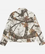 Men’s Stussy Realtree Edge ‘Snow Zip Work White Jacket