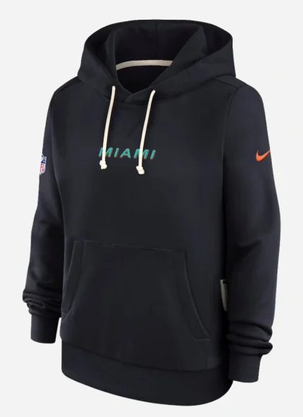 Miami Dolphins Mike Mcdaniel Rivalries pitch blue Hoodie