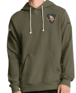 Minnesota Vikings 2025 Salute To Service Hoodie