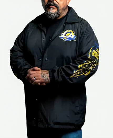 Mister Cartoon LA Rams Coach Jacket