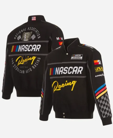 NASCAR Driver Uniform Black Jacket