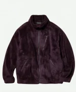 NEEDLES x UNIQLO Fleece Purple Jacket