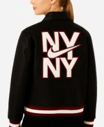 NY Patch Black Bomber Jacket