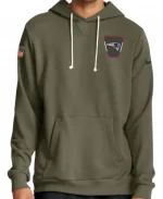 New England Patriots 2025 Salute To Service Hoodie