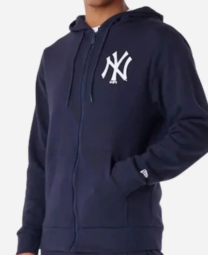 New Era Yankees Essential Navy Full Zip Hoodie