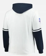 New York Yankees ’47 White Pinstripe Double-Header Hoodie