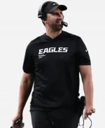Nick Sirianni Philadelphia Eagles Sideline Performance Hoodie T-Shirt