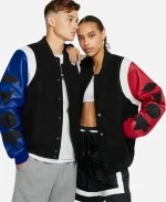 Nike Air Jordan Sport DNA Blue Varsity Jacket