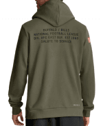 Nike Buffalo Bills 2025 Salute to Service Sideline Standard Issue Dri-FIT Olive Green Pullover Hoodie
