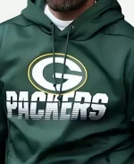 Nike Coach Matt LaFleur Green Bay Packers Sideline Green Hoodie