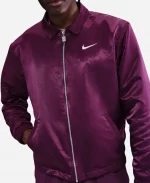 Nike Court Slam New York Dri-FIT Tennis Purple Jacket