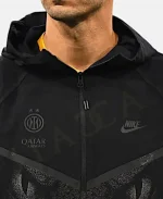 Nike Inter Milan x One Block Down Biscione Jacket In Black