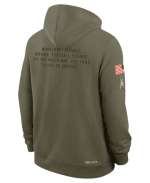 Nike Minnesota Vikings 2025 Salute to Service Sideline Standard Issue Dri-FIT Hoodie