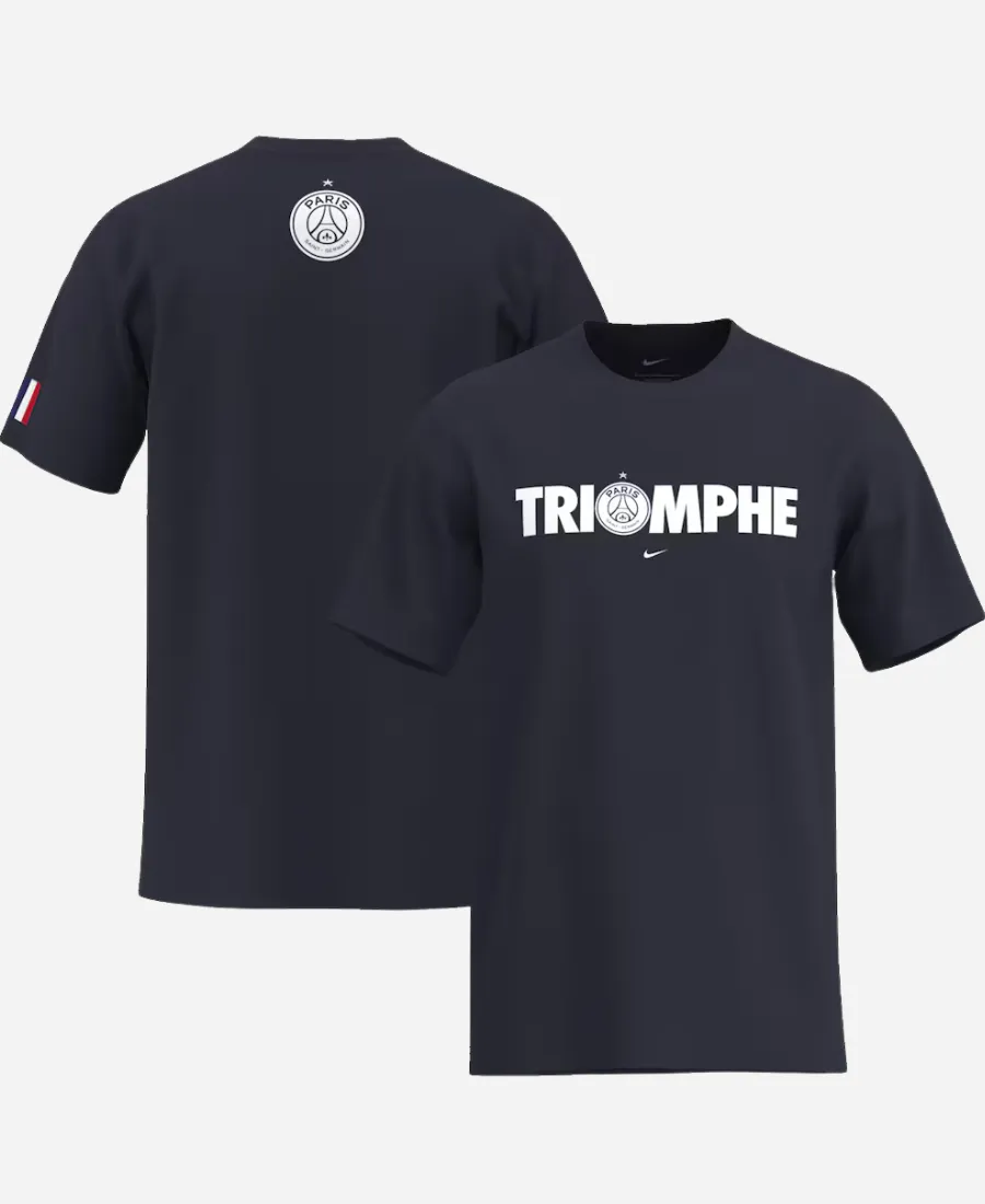 Nike PSG UCL Winners Triomphe Tee 2025 Nike PSG UCL Winners Triomphe Tee 2025