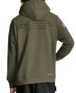 Nike Seattle Seahawks 2025 Salute to Service Sideline Standard Issue Dri-FIT Olive Green Pullover Hoodie