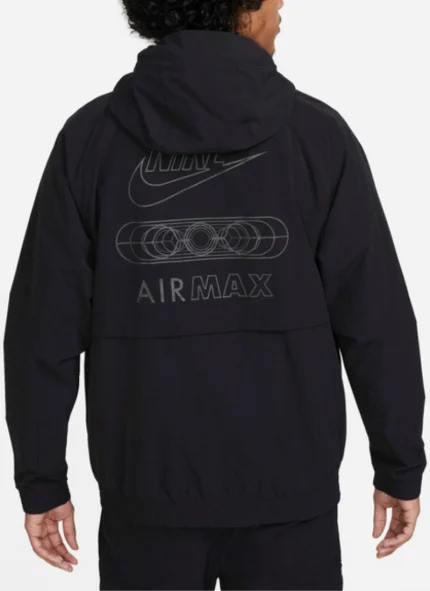 Nike Sportswear Air Max Unisex Woven Black Jacket