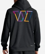 Nike Washington Commanders 2025 NFL Crucial Catch Sideline Standard Issue Dri-FIT Black Hoodie