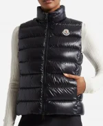 Nordstrom Moncler Ghany Mock Neck Down Puffer Vest