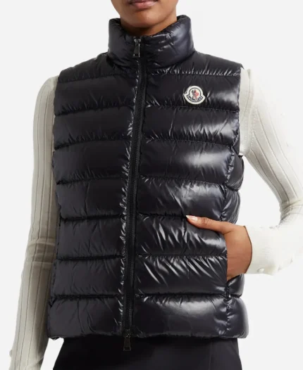 Nordstrom Moncler Ghany Mock Neck Down Puffer Vest