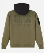OVO Alpha Industries Garment Dyed Pullover Hoodie