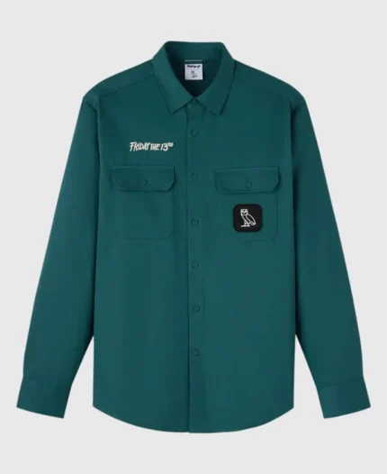 OVO Friday The 13Th 3D Work Shirt