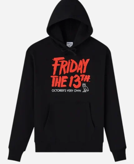 OVO Friday The 13th Mask Black Hoodie