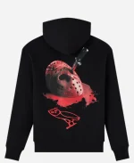 October’s Very Own Friday The 13th Mask Graphic Black Pullover Hoodie