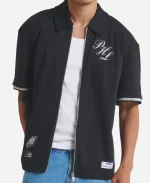 Off Season Philadelphia Eagles Zip-Up T-Shirt