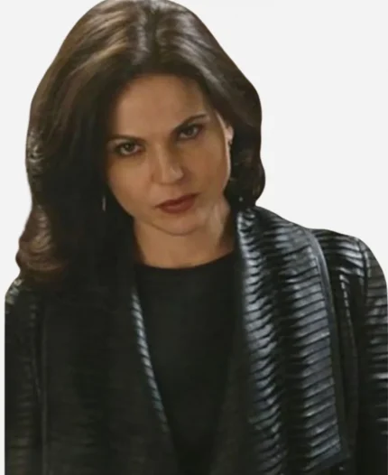 Once Upon a Time S05 Regina Mills Leather Jacket