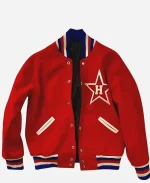 PCL Baseball Team 1950 Hollywood Stars Red Varsity Jacket