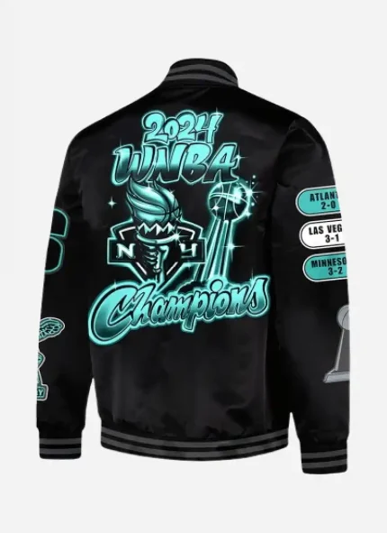 Parade Sabrina Ionescu Black Varsity Jacket