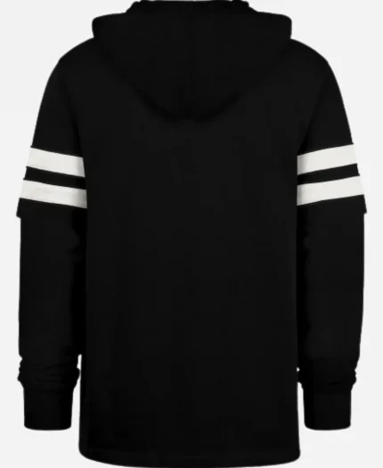  Philadelphia Eagles ’47  Quick Switch Cornerback Lacrer Black Hoodie