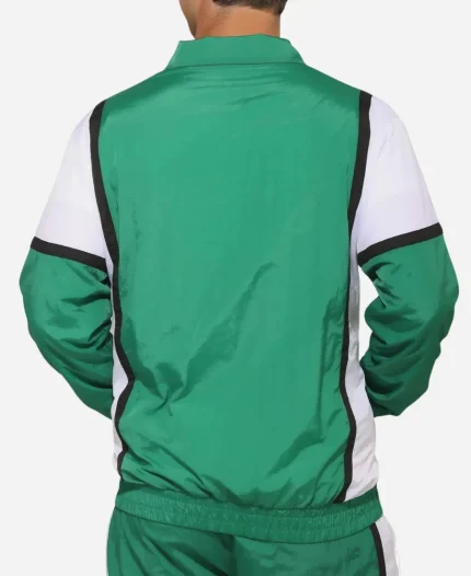 Philadelphia Eagles Nylon Crinkle Gameday Kelly Green Jacket