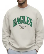 Philadelphia Eagles Mock Neck Sweatshirt