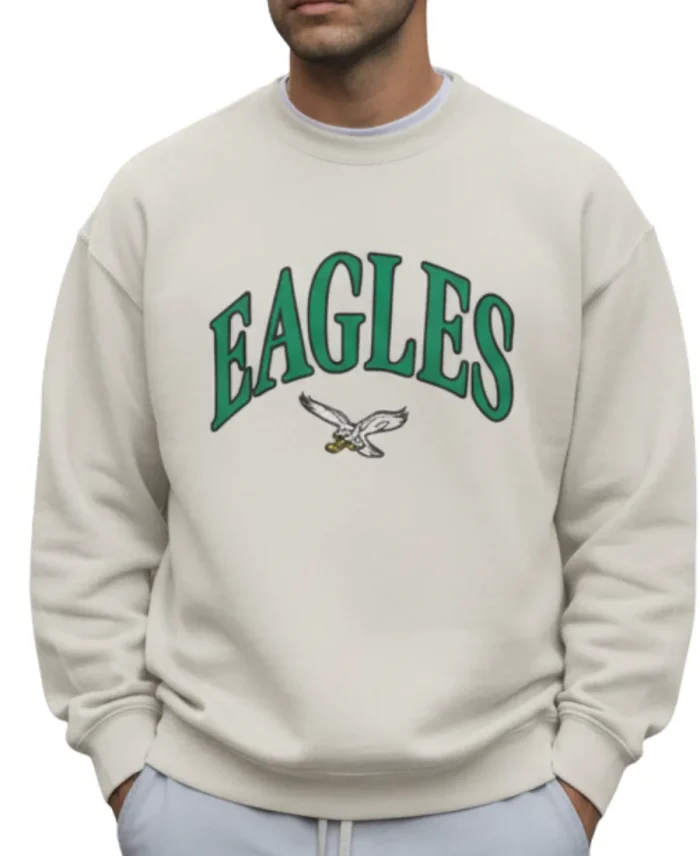Philadelphia Eagles Mock Neck Sweatshirt