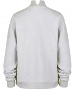 Philadelphia Eagles Vantage Mock Neck Heather Gray Pullover Sweatshirt