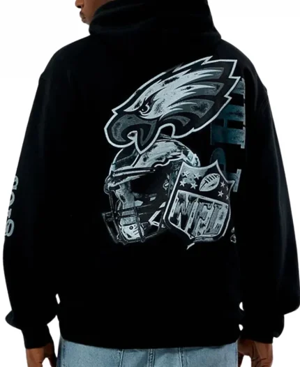 Philadelphia Eagles X Aleali May No Caller ID Stacked Hoodie
