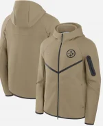 Pittsburgh Steelers Nike Tech Windrunner Olive Hoodie