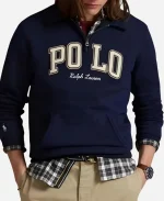 Polo Ralph Lauren Mark Lee Quarter-Zip Sweatshirt - Navy Blue