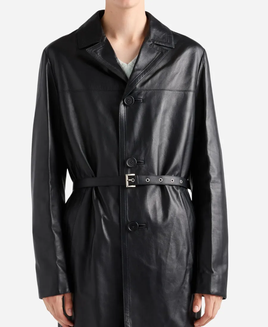 Prada Nappa Leather Coat Prada Nappa Leather Coat