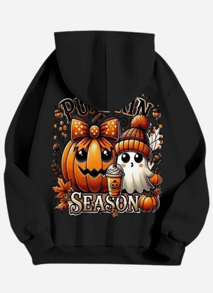Pumpkin Halloween Season Hoodie