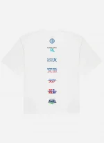 Quad Hypo Logo Emporium Tee x Steelers T-shirt In Black & White