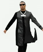 Red Carpet 2025 Draft Abdul Carter Black Coat