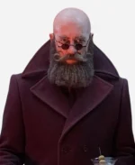 Richard E. Grant A Series of Unfortunate Events S03 Man With Beard But No Hair Maroon CoatRichard E. Grant A Series of Unfortunate Events S03 Man With Beard But No Hair Maroon CoatRichard E. Grant A Series of Unfortunate Events S03 Man With Beard But No Hair Maroon Coat