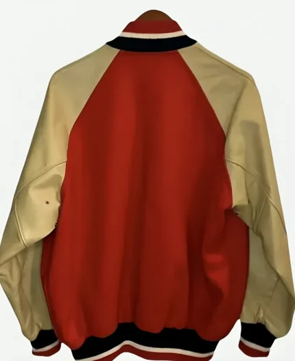 Rochester Red Wings 1950 Red & Brown Varsity Jacket - For Sale