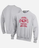 SF 49ers Champion Reverse Weave Sweatshirt