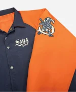 Sana x Skubal Detroit 2025 Bullpen Orange & Blue Jacket