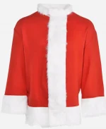 Scott Wolf A Merry Scottish Christmas 2023 Brad Morgan Red Santa Claus Coat