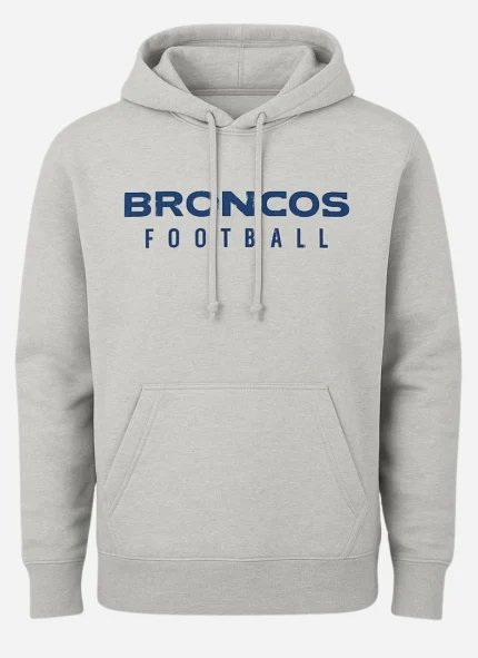 Sean Payton Broncos Grey Hoodie